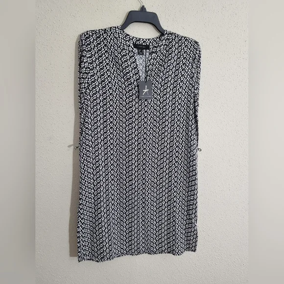 Atmosphere Monochrome Geometric Dress Black & White Size USA (6), UK (10). - Picture 9 of 10